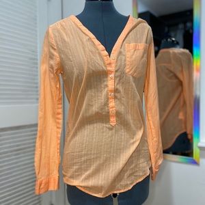 OLD NAVY Tunic Button Blouse